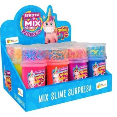 Imagem de Slime Gelele Mix Surpresa Unicornio - Doce Brinquedo
