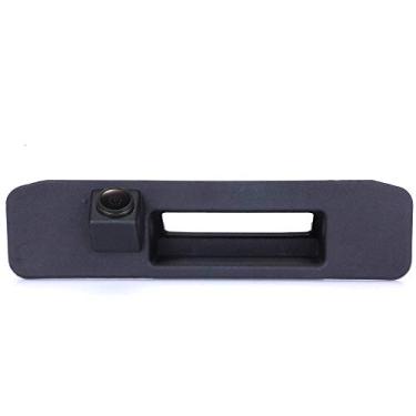 Imagem de Câmera de ré com alça de porta-malas, câmera reserva de 1000 linhas de TV, sistema de sensor de estacionamento de visão noturna, substituição para câmera de visão traseira para GLK-Class X204 GLK300