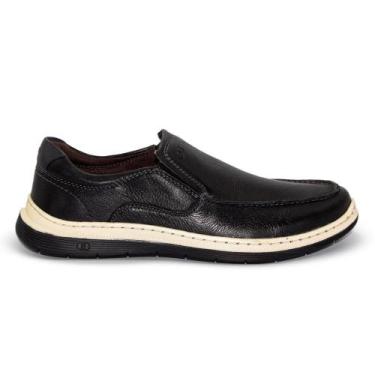 Imagem de Sapatênis Slip On De Couro Democrata Masculino Easy Leave 245201, 40, 