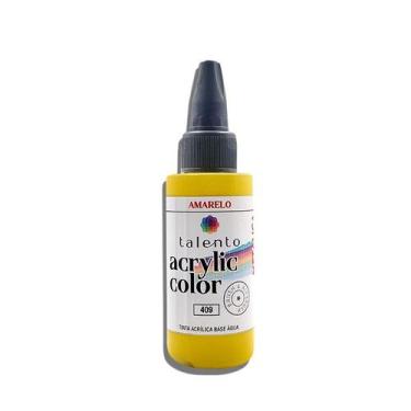 Imagem de Tinta Acrylic Color 30ml Metalica 0409-amarelo - TALENTO