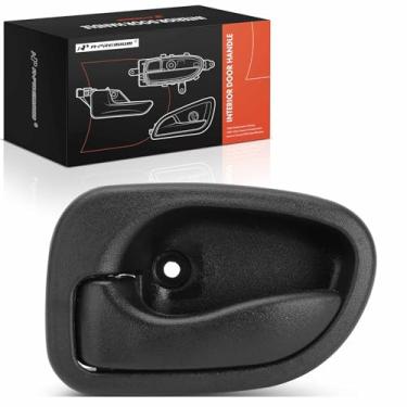 Imagem de A-Premium Substituição da maçaneta da porta para Hyundai Accent 1995-1999 Interior, preto, acabamento texturizado, dianteiro esquerdo ou traseiro esquerdo