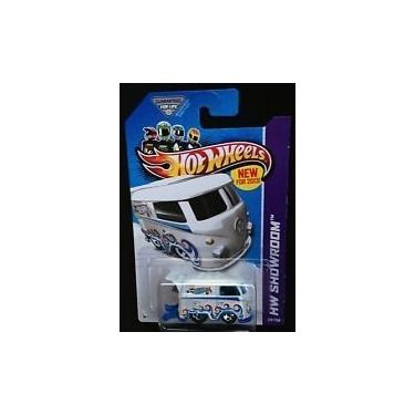 Imagem de 2013 Hot Wheels HW Showroom - White Volkswagen Kool Kombi "Micro Volkswagen Drag Bus" 1/64 Scale