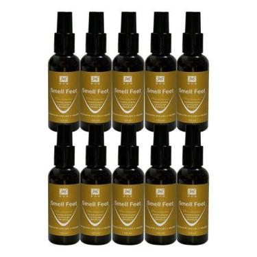 Imagem de Kit 10 Desodorantes com Óleos Essenciais para Pés e Calçados Smell Fee