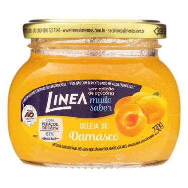 Imagem de Geleia de Damasco Diet LINEA 230g
