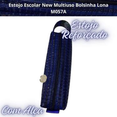 Imagem de Estojo Escolar New Multiuso Bolsinha Lona M057A - Losamores