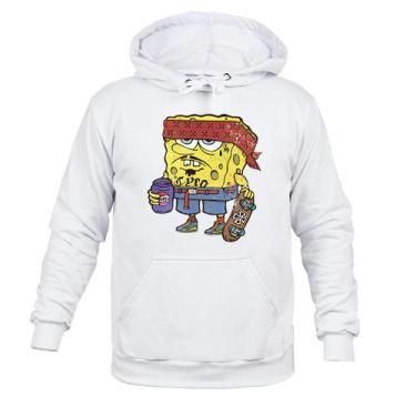 Imagem de Moletom Algodão Inverno BobSkate - Surprass, Branco, P