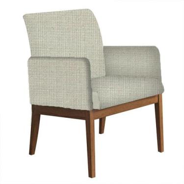 Imagem de Poltrona Cláudia Vários Tecidos em Linho - Volttoni, 201