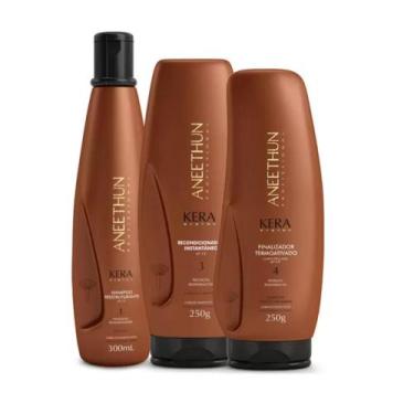 Imagem de Kit Kera System Aneethun Completo Reconstrução e Regeneração