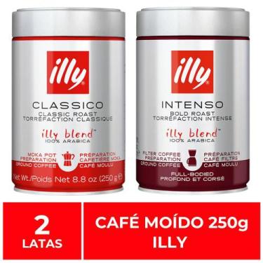 Imagem de Café Moído, Illy, 2 Latas de 250g - Illy Café