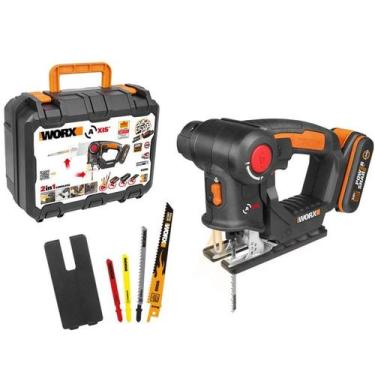 Imagem de Serra Sabre e Tico Tico Bateria 20v 2 em 1 Worx Wx550