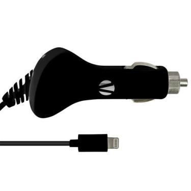 Imagem de Carregador veicular com conector lightning para iPod, iPhone e iPad  -