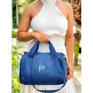 Imagem de Mala Academia - FITNESS - Estampada - Stilo Club - Meduza, Azul