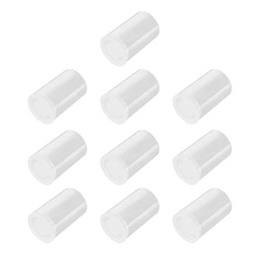 Imagem de Vasilhas de filme plástico calibre 35 mm com tampas - 10 peças (transparente)