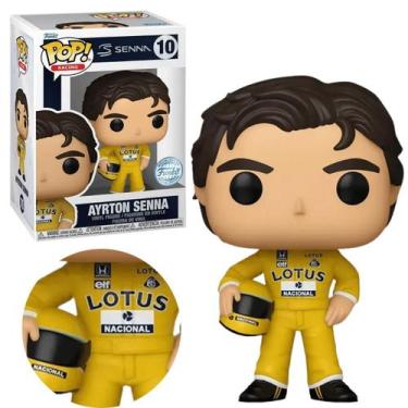 Imagem de Figura Funko Pop! Racing Ayrton Senna Lotus 10 Candide, Lotus Ayrton S