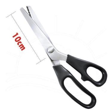 Imagem de Tesoura de Picotar Círculo 23,5cm - Preto