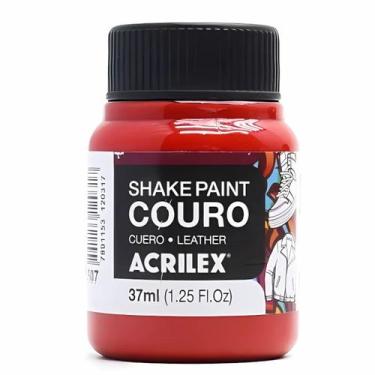 Imagem de Tinta p/ couro shake paint 37ml acrilex escolha a cor, 507 VERMELHO FO