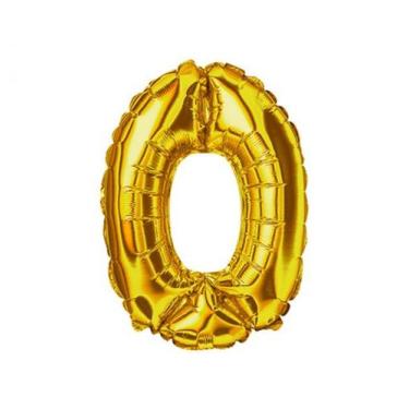 Imagem de Balao Metalizado Numeral Dourado 40 Polegadas Golden Festa