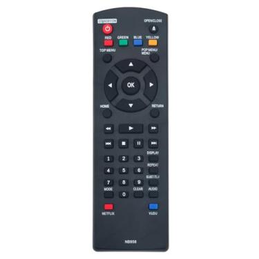 Imagem de ECONTROLLY NB958 NB958UD Leitor de Blu-ray de substituição Comandante remoto compatível com Magnavox Blu-ray Disc/DVD Player MBP5210 MBP5220F MBP5210F MBP5210/F7 MBP5220F/F7 MBP5210F7 MBP5220FF7