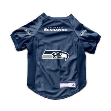 Imagem de Camiseta elástica NFL Seattle Seahawks para animais de estimação, GG