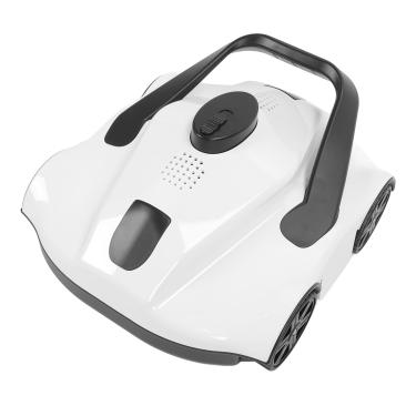 Imagem de Aspirador Automático de Piscina, Limpador Robótico de Piscina Sem Fio Com Sucção Poderosa Tecnologia Automática e Inteligente para Piscinas de Fundo Plano (Plugue UE)