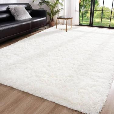 Imagem de Tapete Fofo Interior Pelúcia Macio Tapete para Sala de Estar Antiderrapante Durável Tapete para Meninas Quarto Quarto Infantil Carpetes, verde, 90x150cm