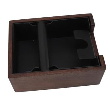 Imagem de Recipiente para Bater Em pó de café, Estação de Compactação de Caixa Abschlagbehälter für Siebträger Campos Com Barra Base Antiderrapante Acessórios de Máquina Embutidos Tampers