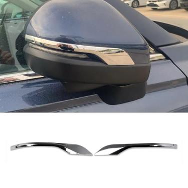 Imagem de Beautost Apto para Honda HR-V HRV 2023 2024 2025 Cromado Espelho Retrovisor Lateral Cobertura Acabamento