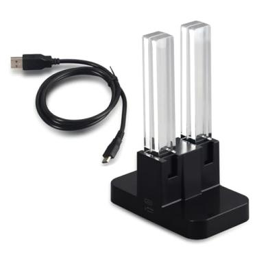 Imagem de 4 controles base de carregamento simultâneo Plug and Play DC5V base de carregamento para acessórios Nintendo Switch