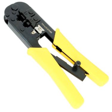 Imagem de Alicate Crimpar RJ45 RJ11 Crimpador Cabo Rede Profissional