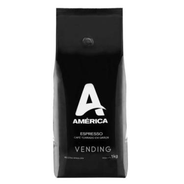 Imagem de Café Torrado em Grãos América Vending  - 1KG