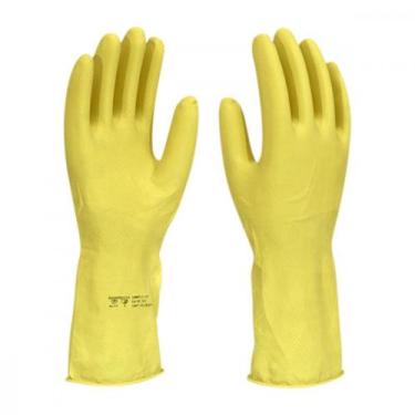 Imagem de Luva Imbat Latex Forrada Amarelo 09-G - Kit C/12 Unidades
