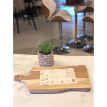 Imagem de Tabua De Corte De Acacia Rustica 43Cm - Oikos Natural