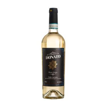 Imagem de Vinho Branco Italiano Pinot Grigio Delle Venezie Doc 750ml Donato