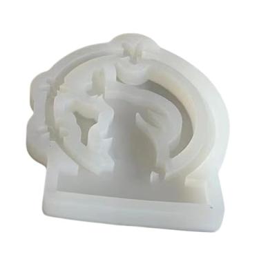 Imagem de shamjina Modelo de epóxi da Páscoa, artesanato de silicone, concreto de ornamento, decoração de mesa, modelo de fundição de para peça central de mesa,