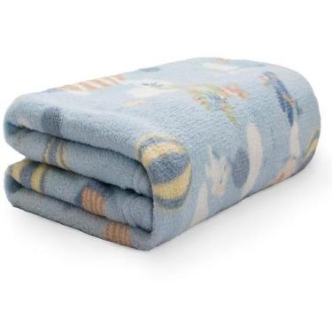 Imagem de Cobertor de Bebe Estampado Microfibra Antialérgico Camesa 80X1,10m, Av