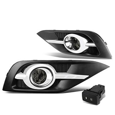 Imagem de DNA Motoring FLZTL129SM Par de luzes de neblina com interruptor [Para Honda CRV CR-V] 12-14