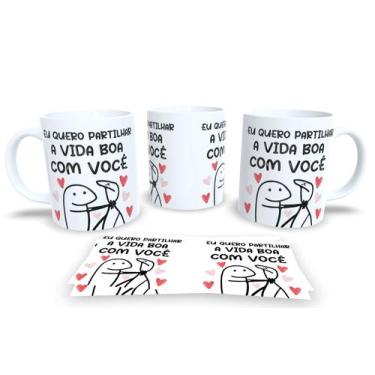 Imagem de Caneca de Porcelana Personalizada Flork Frases Engraçadas, Divertidas 