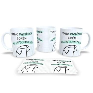 Imagem de Caneca de Porcelana Personalizada Flork Frases Engraçadas, Divertidas 