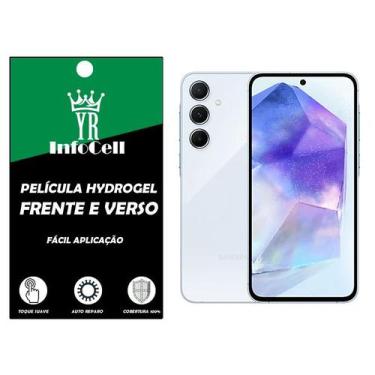 Imagem de Película Hidrogel HD Frente e Verso Galaxy A35 5G - YR InfoCell