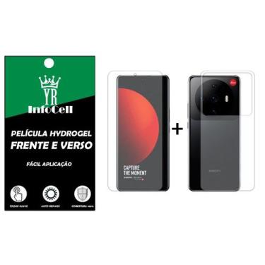 Imagem de Película Gel Hidrogel HD Frente E Verso Anti Impacto para Xiaomi 12s U