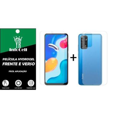 Imagem de Película Hidrogel HD Frente E Verso Anti Impacto para redmi Note 11 (G