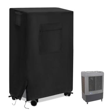 Imagem de Capa de resfriamento evaporativo para resfriador evaporativo portátil Hessaire MC37V/3100 CFM MC37M, capa impermeável para ar condicionado externo - 63 x 46 x 93 cm