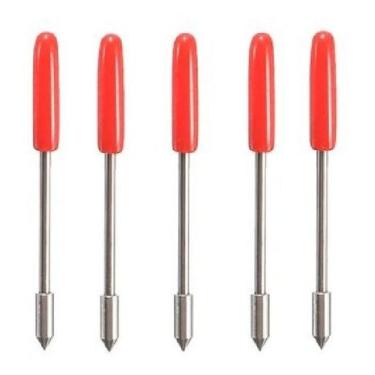 Imagem de Kit 5 Lâminas De Corte Cb09 Para Plotter Ângulo 45 - Graphtec