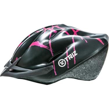 Imagem de Capacete Ritmo Preto e Rosa - Triz