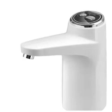 Imagem de Dispenser Para Galão De Água Mineral 10 E 20 Litros Ideal Para Uso Doméstico Bomba Galão De Água Bebedouro Recarregável Bivolt (Branco)