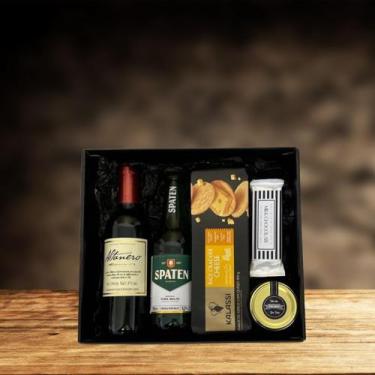 Imagem de Cesta Presente Corporativa Vinho & Cerveja  Aprecie os Melhores Moment