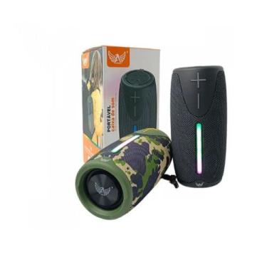 Imagem de Caixa de som Bluetooth À Prova d'Água AL-8775 Sinta a Batida em Qualqu