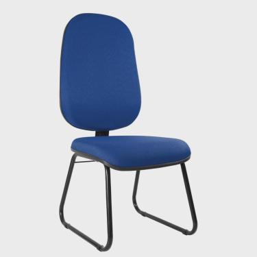 Imagem de Cadeira Interlocutor Base Fixa Sky Metal Wood Design