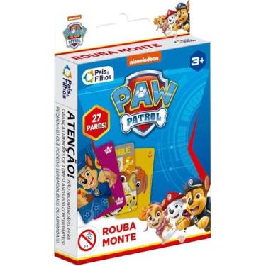 Imagem de Jogo de Cartas Rouba Monte Patrulha Canina Pais e Filhos - Pais & Filh