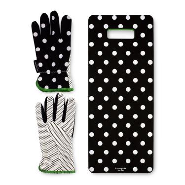 Imagem de kate spade new york Joelheira E Luvas De Jardinagem Para Mulheres, Conjunto Fofo Ferramentas Jardim Com Grossa Jardim, Picture Dot